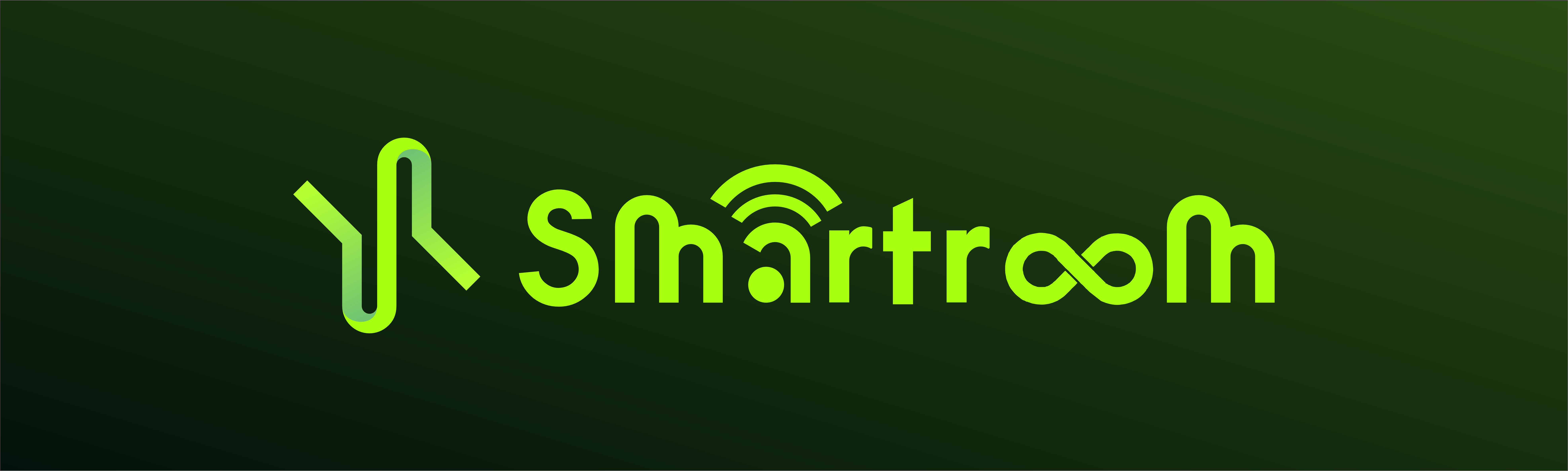 Logo Smartroom Horizontal with BG